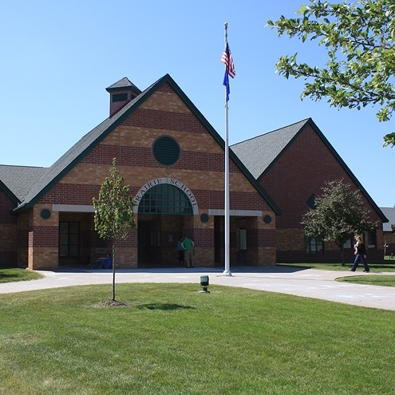 Waunakee Prairie Elementary school exterior