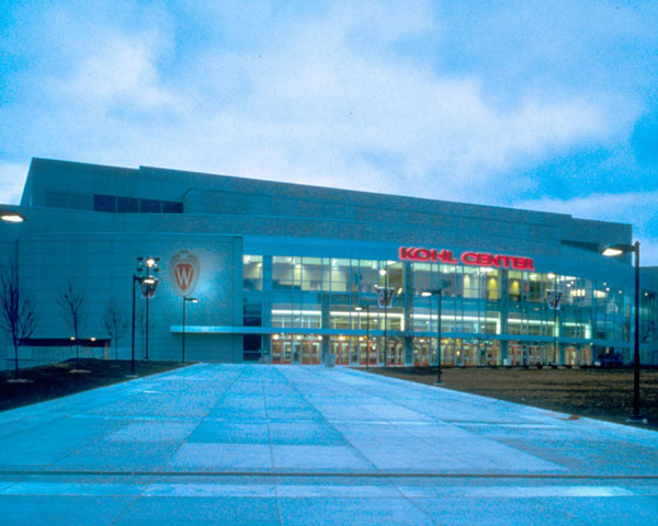 UW Madison Kohl center exterior