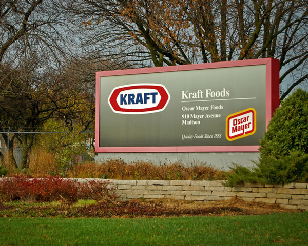 Kraft foods sign