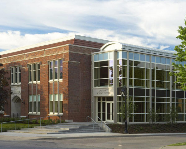 University of Dubuque science center exterior