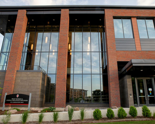 UW meat science building exterior