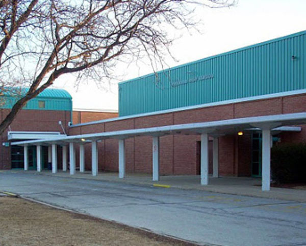 Whitnall high school building exterior